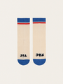 Kids Tic Tac Toe Color Block Long Socks