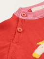 Baby-Schaukelpferd-Baumwollpullover
