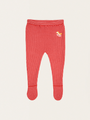 Cotton half rompers - leggings with feet