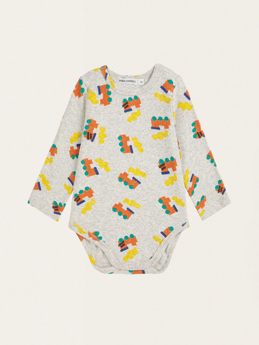 Bobo Choo Choo all over cotton bodysuit