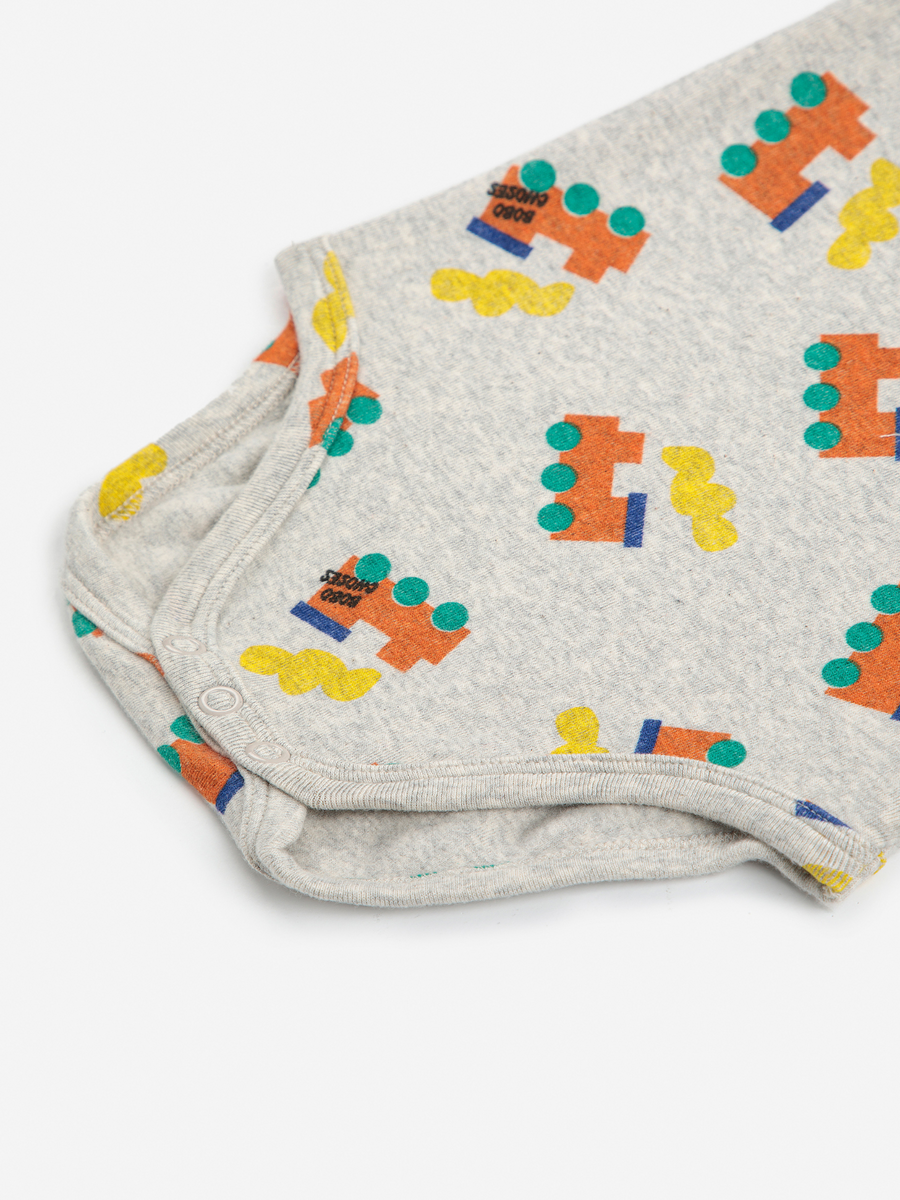 Bobo Choo Choo all over cotton bodysuit