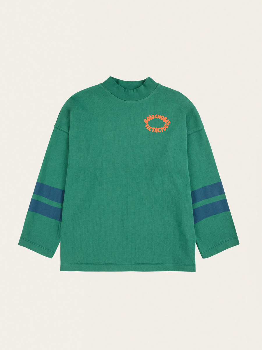 Bawełniany long sleeve turtle neck Kids Tic Tac Toe