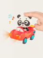 Set of 3 soft cars with passengers