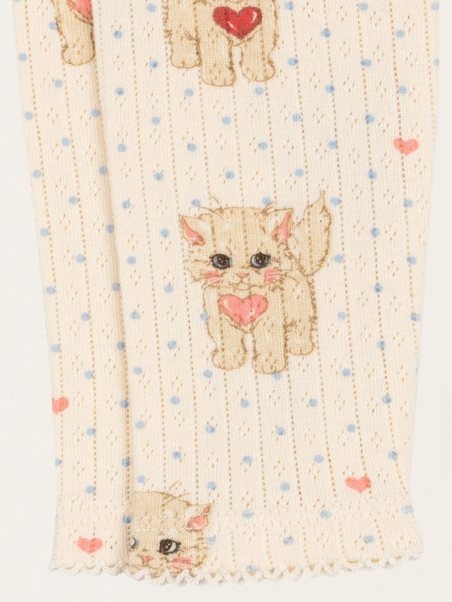 Bawełniane legginsy GOTS Minnie Pants