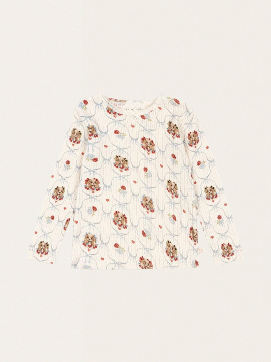 Bawełniany long sleeve Minnie