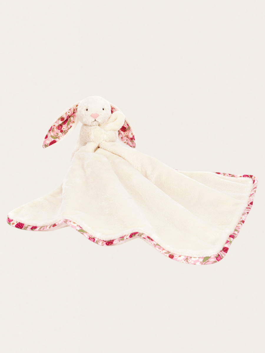 Króliczek Jellycat przytulanka kocyk Blossom Berry