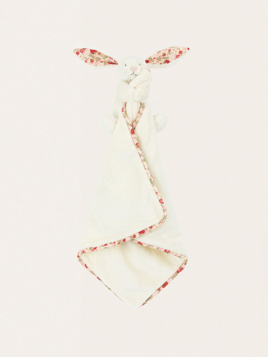 Króliczek Jellycat przytulanka kocyk Blossom Berry