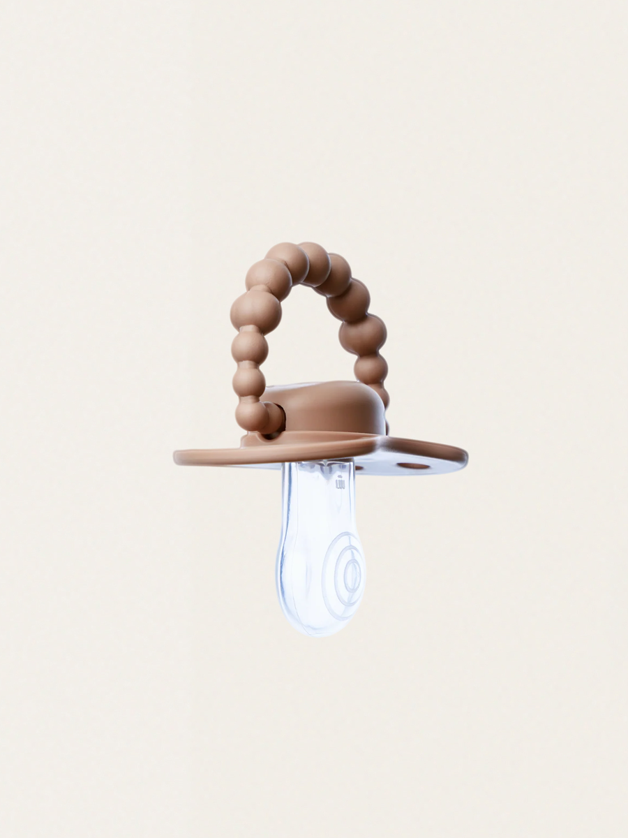 Smoczek pozycjonujący Luu Kids Milk Hazelnut