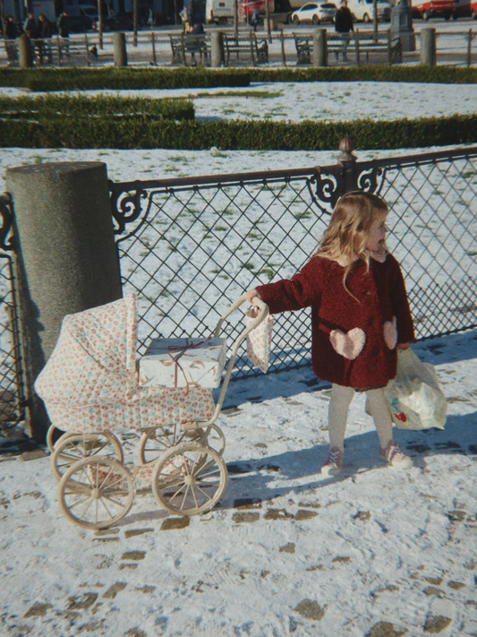 Wózek vintage dla lalek Doll Pram Mini