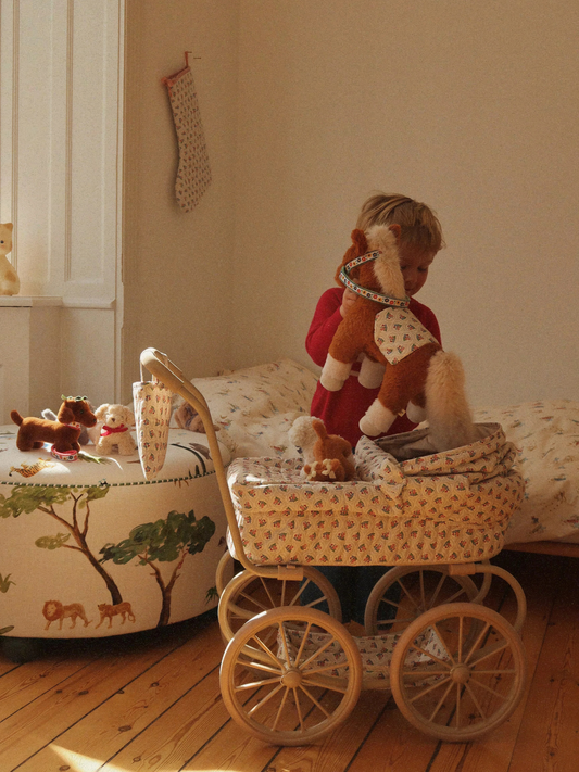 Wózek vintage dla lalek Doll Pram Mini