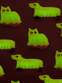 Klamra do włosów Ghost Dog Dachshund
