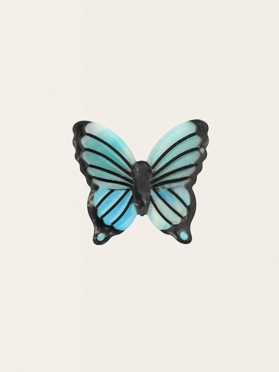 Spinka do włosów Blue Butterfly