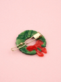 Spinka do włosów Christmas Wreath