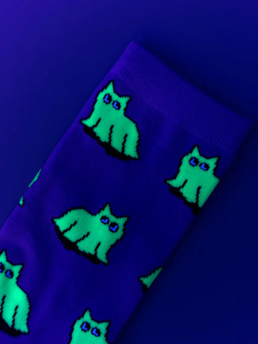 Skarpetki w kotki Ghost Cat