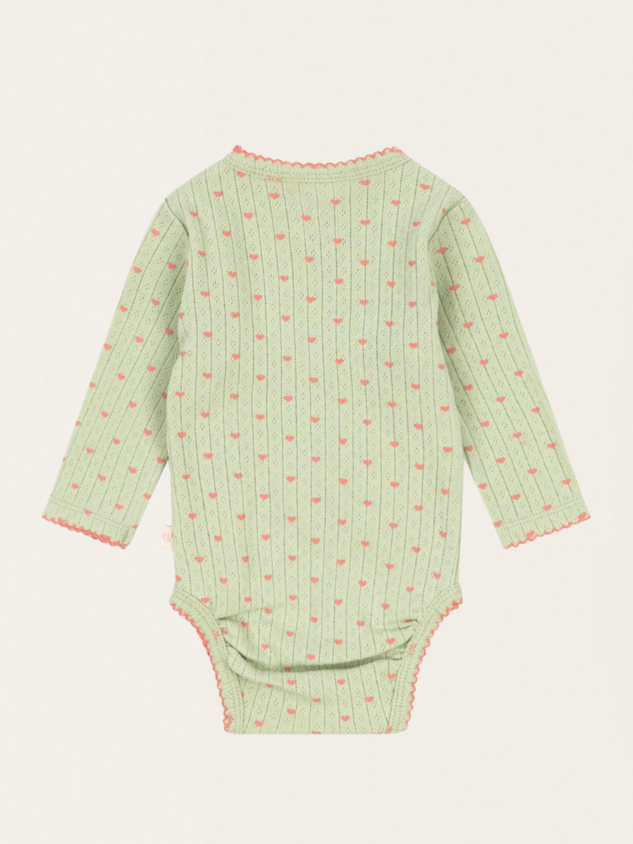Bawełniane body z długim rękawem Minnie
