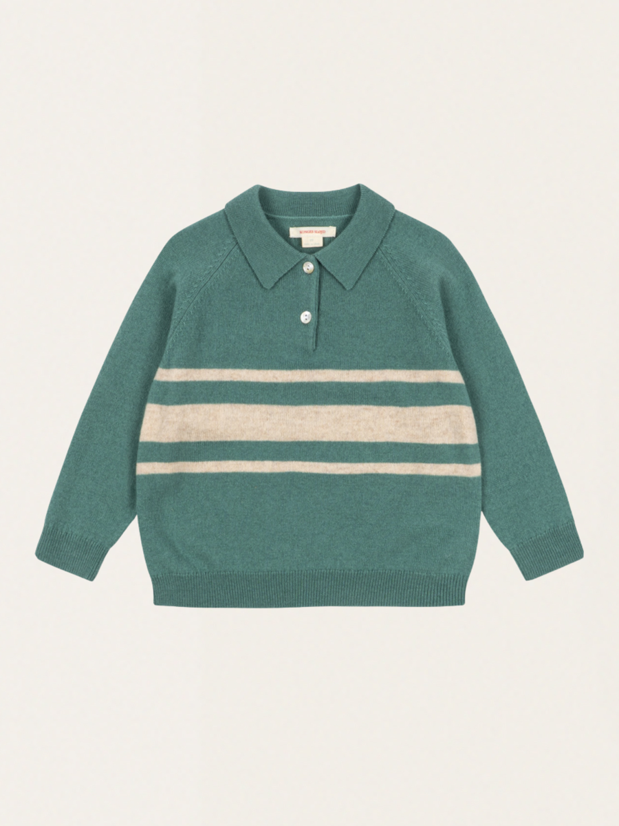 Wełniany sweterek polo