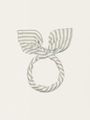 Apaszka - bandanka Multi Swaddle Gray Melange - Cream