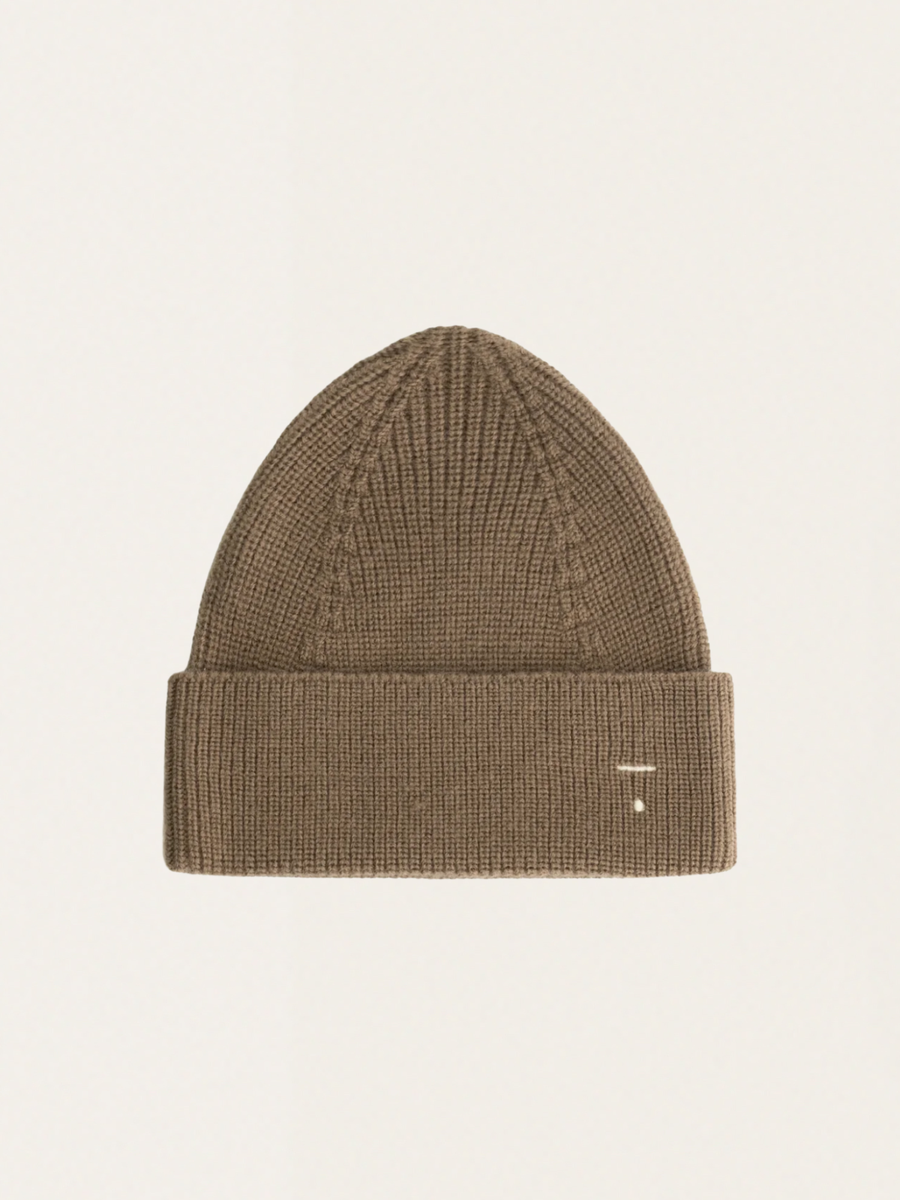 Czapka - beanie z wełny merino Woody
