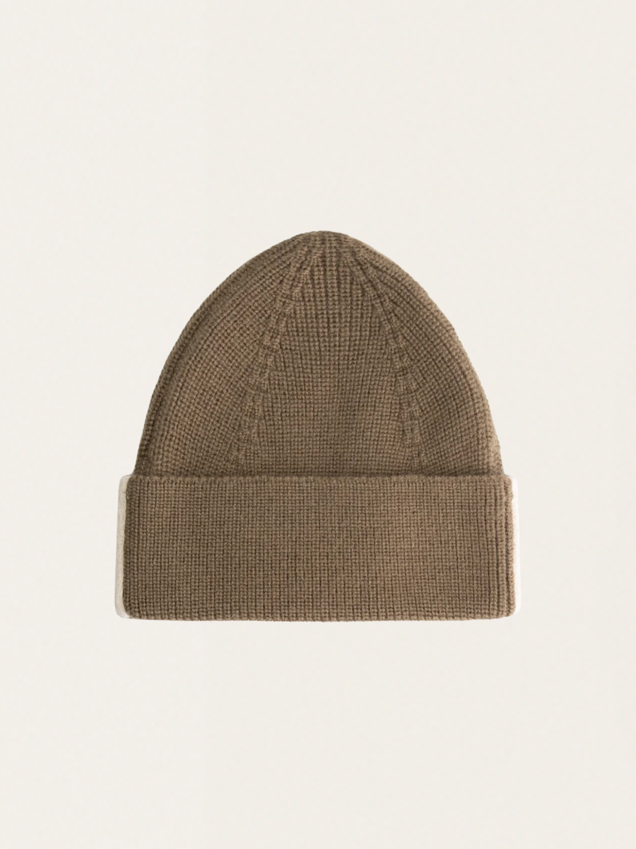 Czapka - beanie z wełny merino Woody