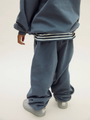 Spodnie dresowe z bawełny organicznej Track Pants Blue Gray