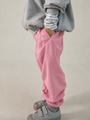 Spodnie dresowe z bawełny organicznej Track Pants Bubblegum