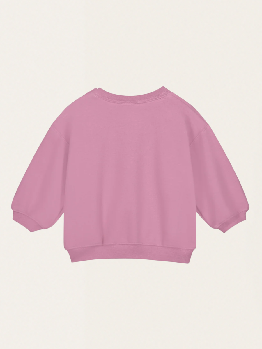 Bluza z bawełny organicznej Baby Bubblegum