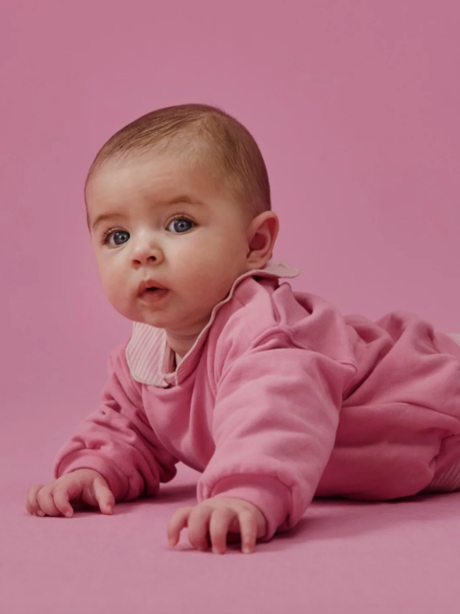 Bluza z bawełny organicznej Baby Bubblegum