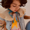 Embroidered children's collar 