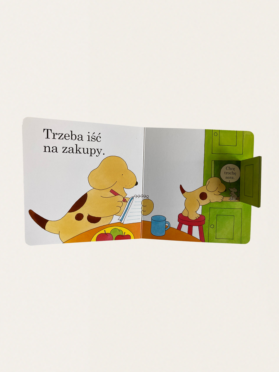 Spot piecze ciasto
