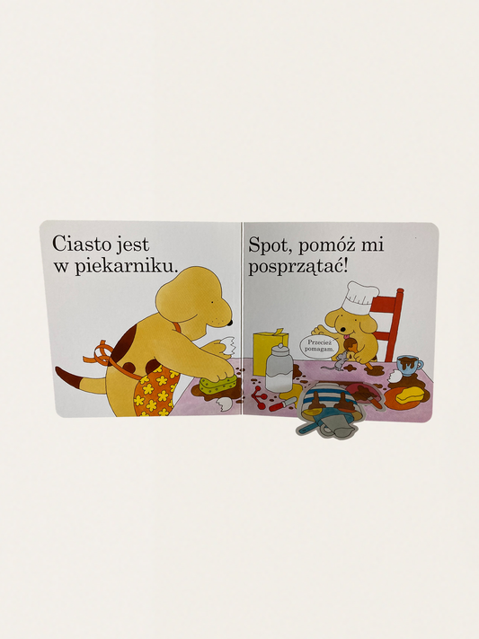 Spot piecze ciasto