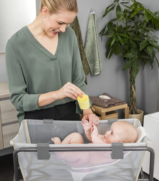 Składana wanienka dla dzieci z wkładką Flexi Bath Bundle