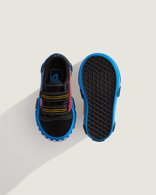 Tenisówki Old Skool V Car Black-Blue