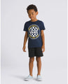 Sixty Six Circle Lock Up Dress Blues T-Shirt