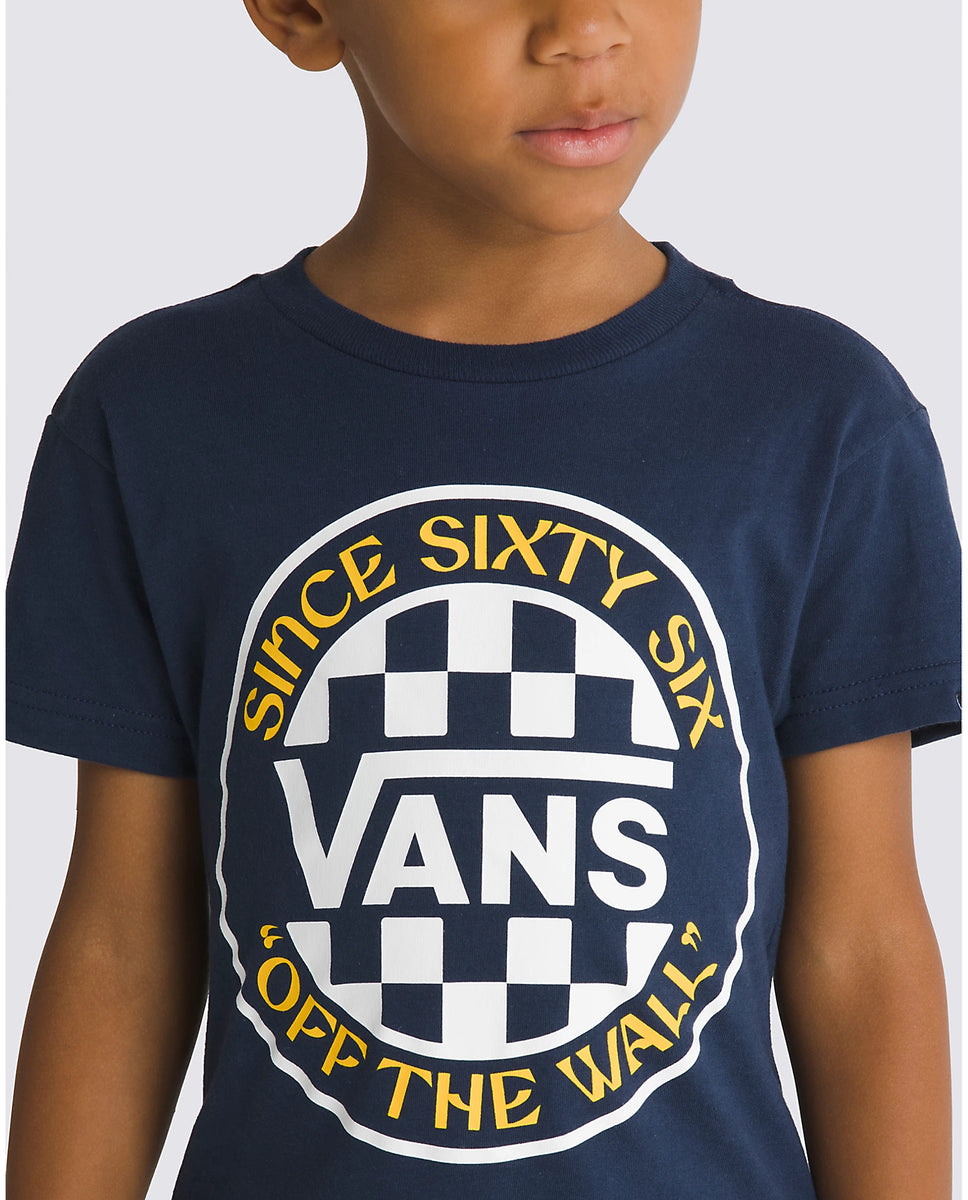 Sixty Six Circle Lock Up Dress Blues T-Shirt