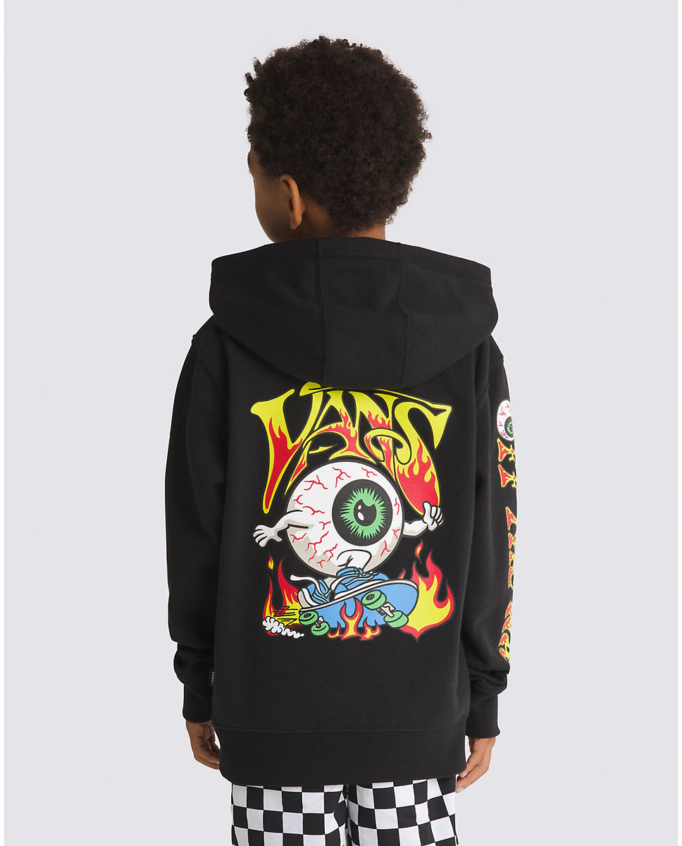 Eyeballie Schwarzer Hoodie 