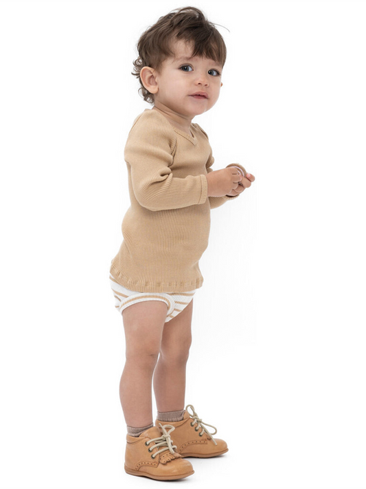 Bobbi Honey Stripes Silk Bloomers