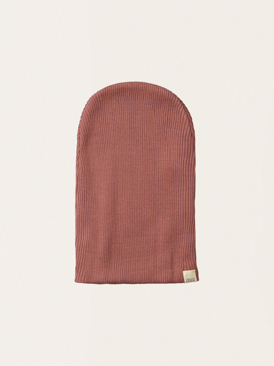 Antique Red Soft Cotton and Silk Blend Hat