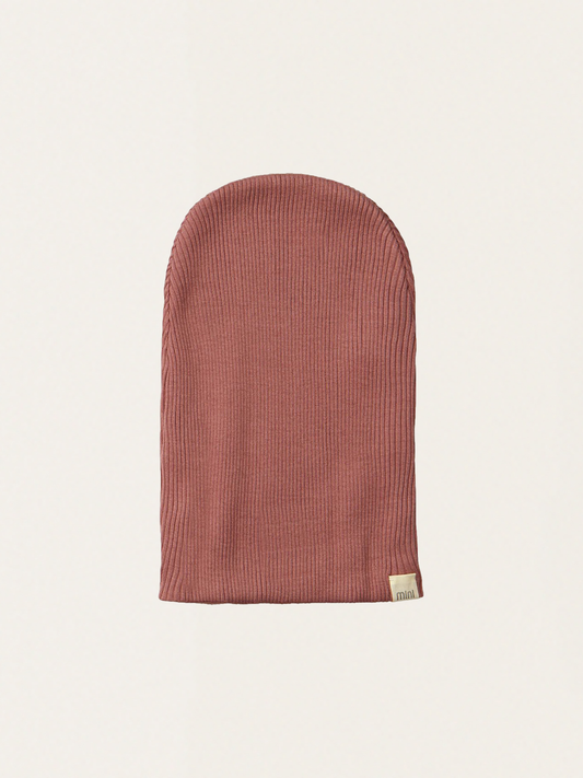 Antique Red Soft Cotton and Silk Blend Hat