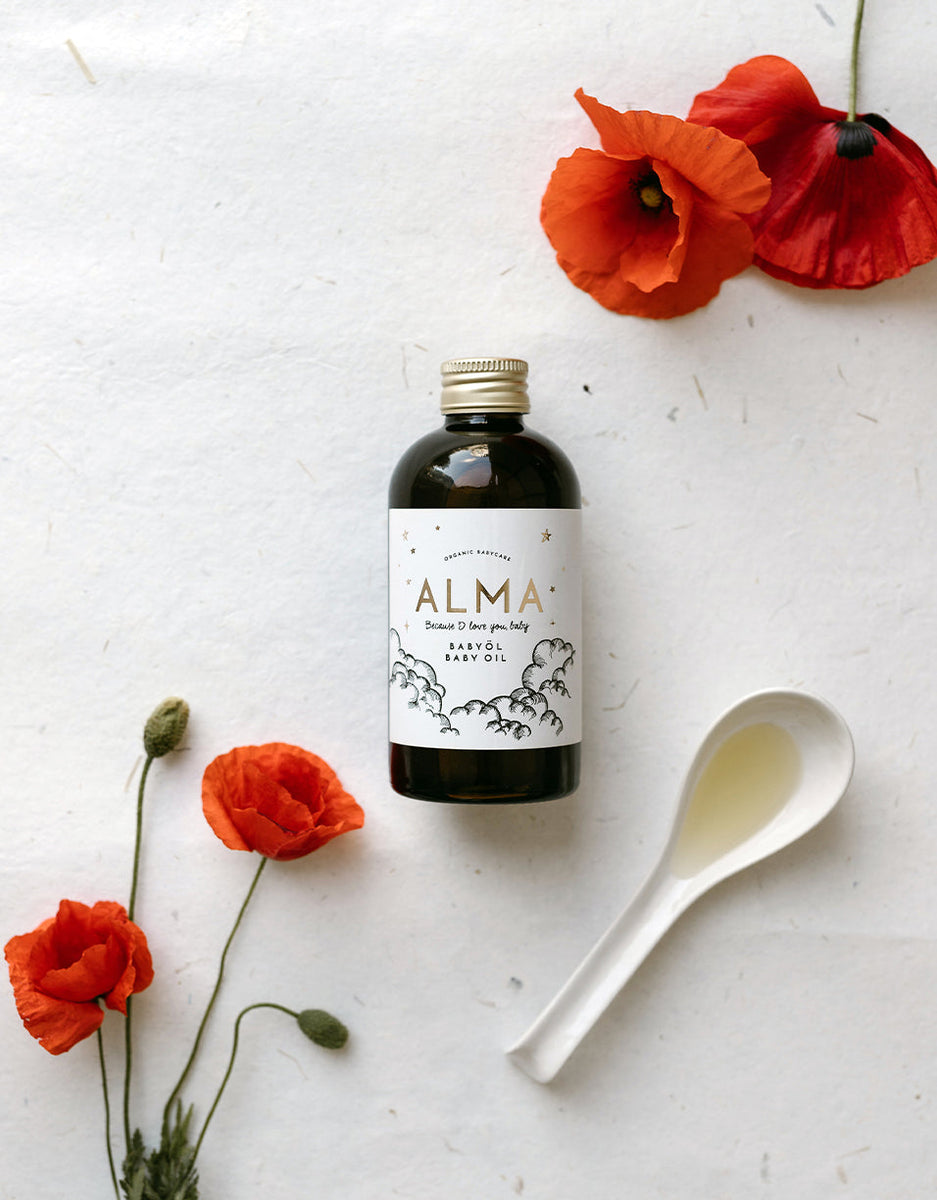 Nourishing oil for babies and children