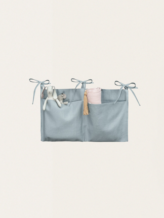 Linen crib organizer