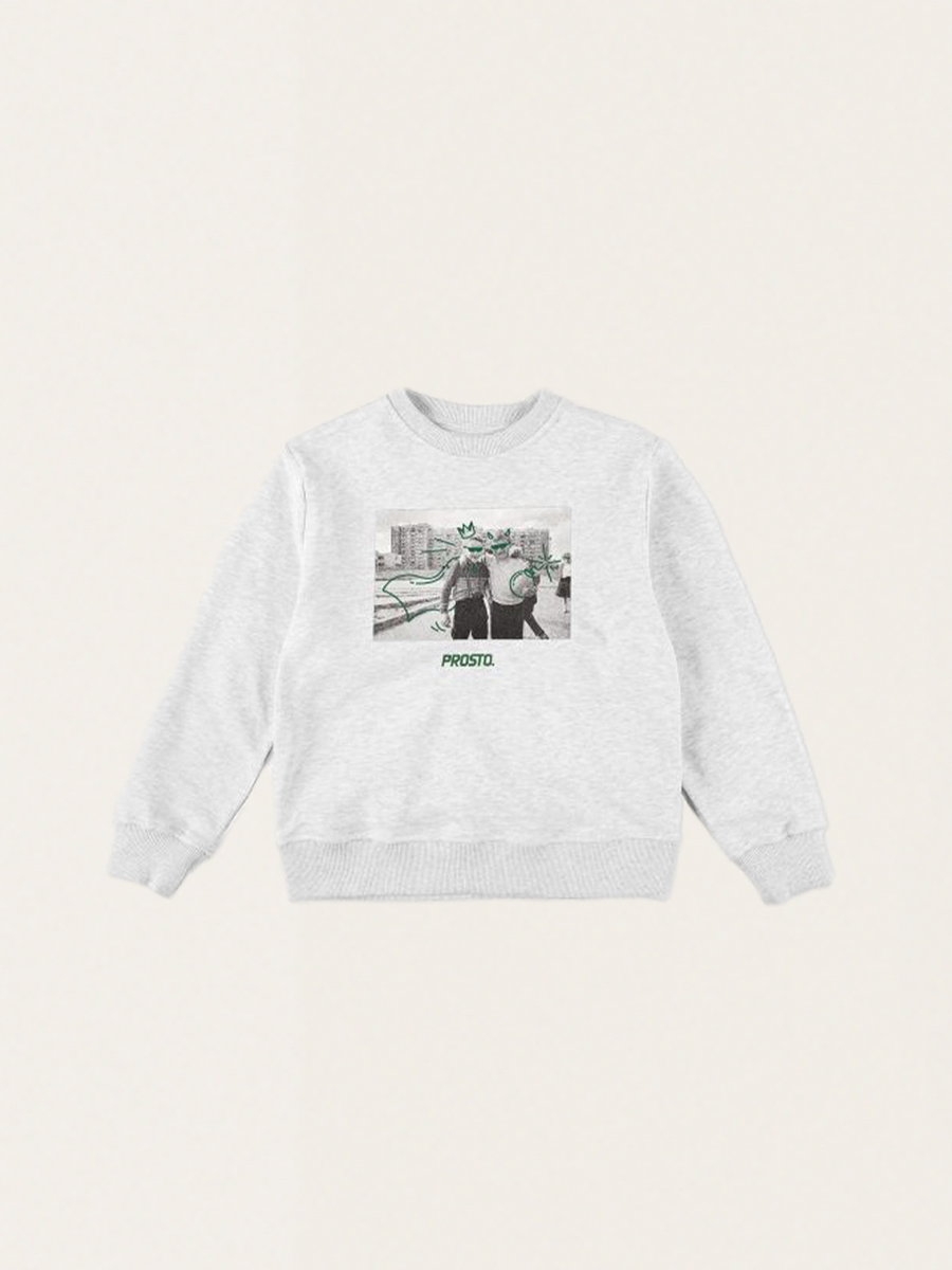 Bluza Crewneck Osiedle Grey Melange