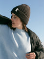 Chunky merino wool hat