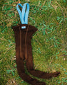 BROWN & LIGHT BLUE