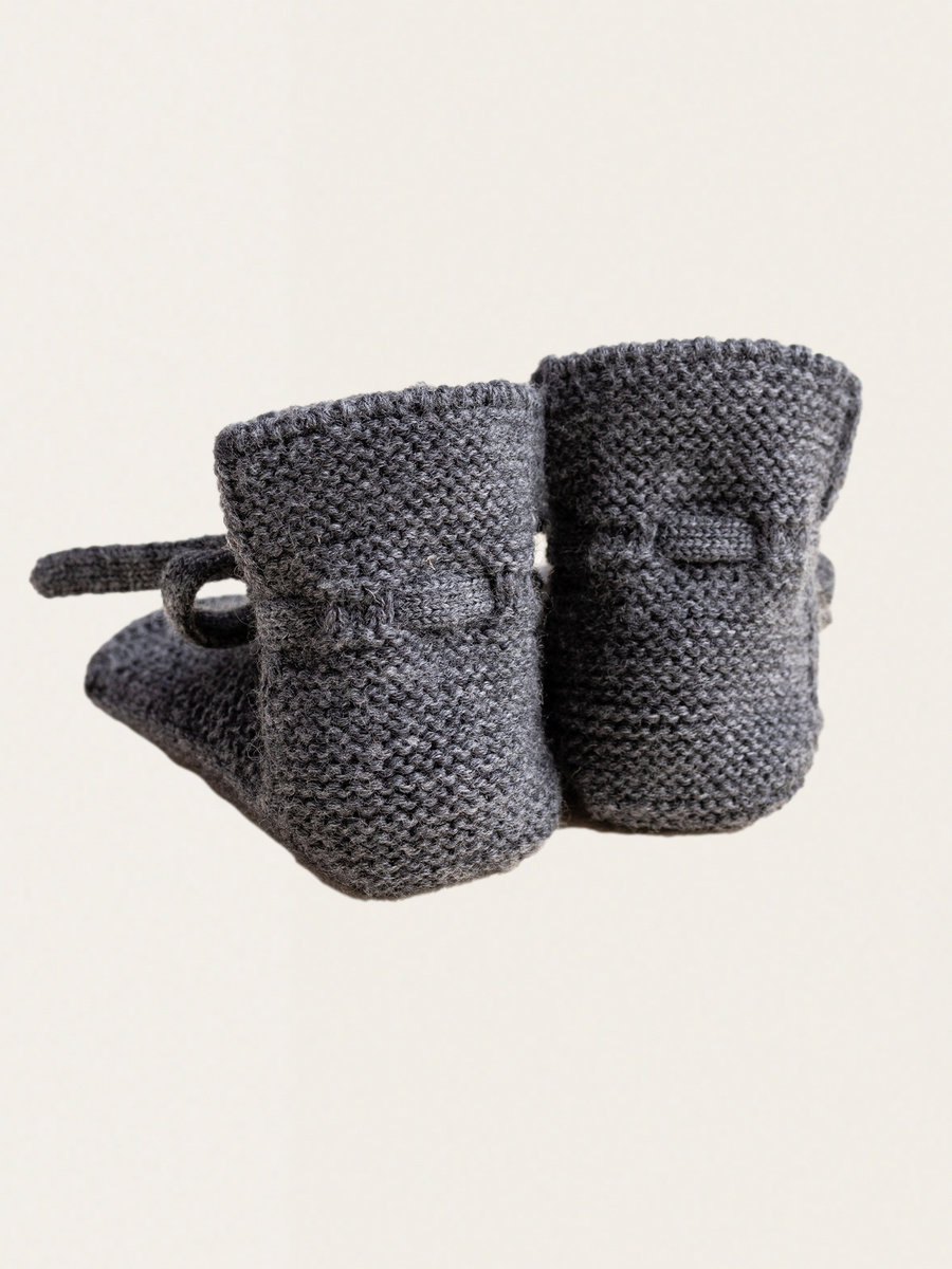 Warme Stiefel aus italienischer Merinowolle