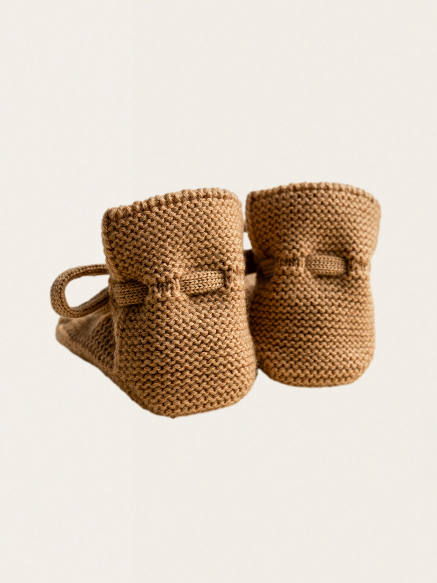 Warm boots made of Italian merino wool