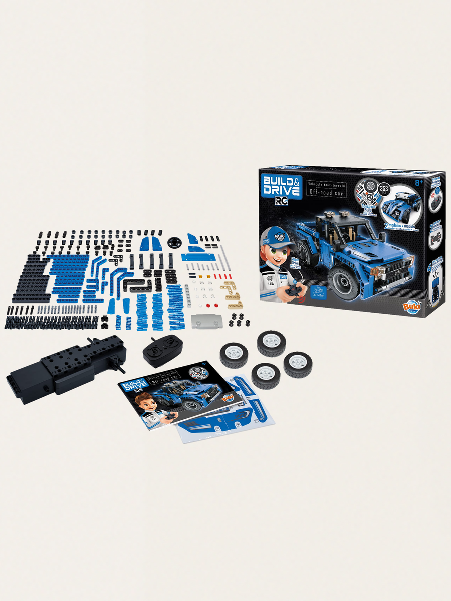 Remote-controlled car for self-assembly 4x4 offroad
