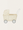 Hand-woven rattan doll stroller