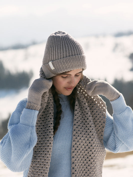 Grobstrickpullover