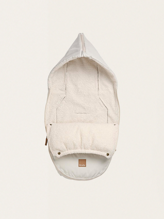 Warm Car Seat Sleeping Bag Creamy White