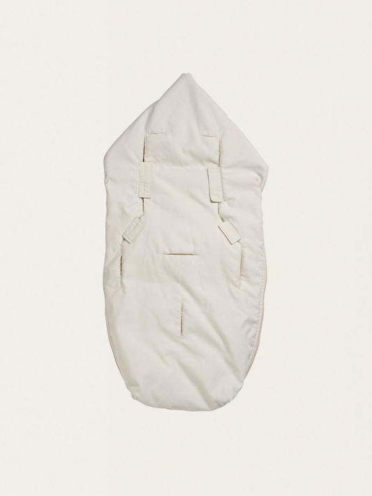 Warm Car Seat Sleeping Bag Creamy White